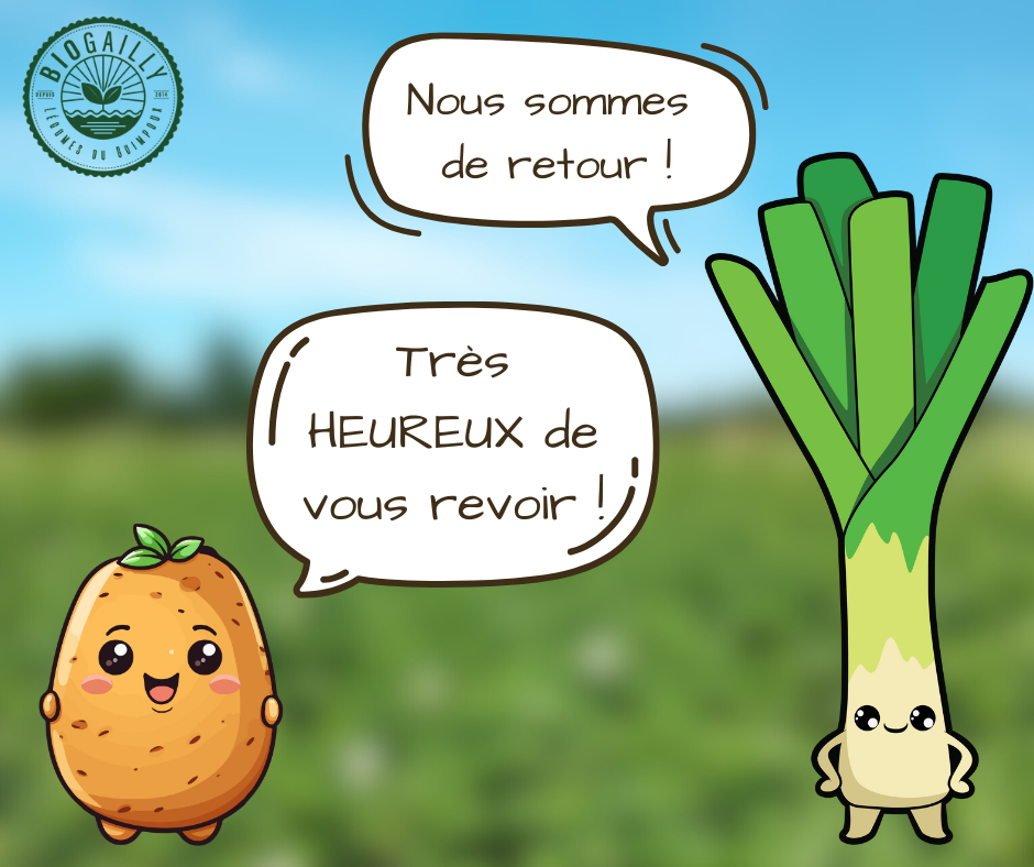 Nous sommes de retour !